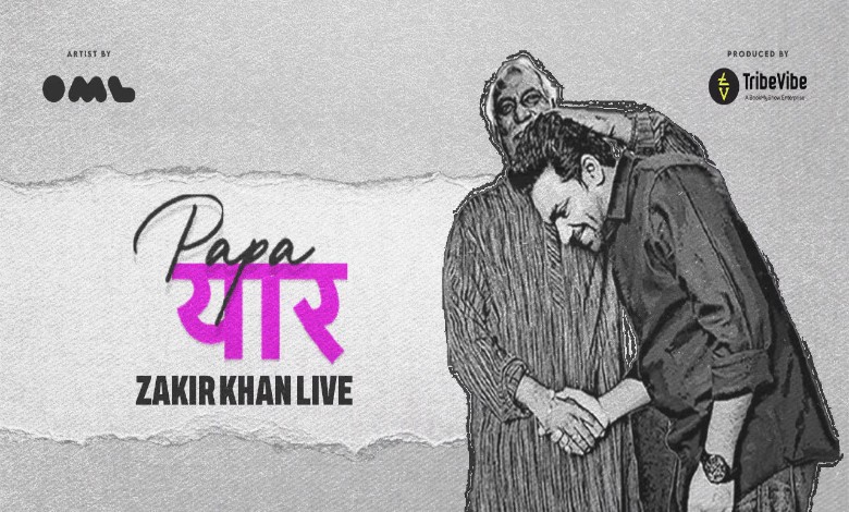 Zakir Khan Returns with 'Papa Yaar' Live Tour from July 1