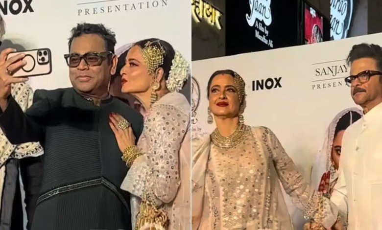 Umrao Jaan Re-release: Rekha hosts grand premiere at Mumbai
