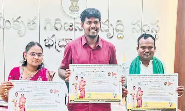 Moment of linguistic pride: Wedding invite in Koya