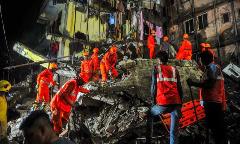Virar Building Collapse During Baby’s Birthday Party Claims 15 Lives, Including Mother and One-Year-Old Birthday Girl