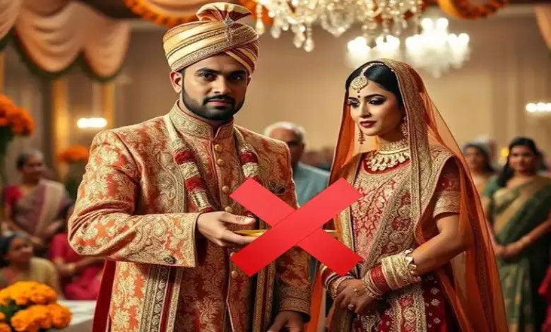 Rich groom gets rejected by bride’s dad for refusing dowry